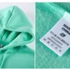 Custom Oversized Fleece Pullover Hoodie, - Style A31DB1 - product detail view 8