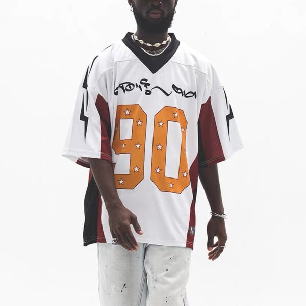 Custom Oversized Number Graphic Football Jersey VW-8C1B - Style 8C1BC2 - product detail view 2 Custom Oversized Number Graphic Football Jersey VW-8C1B - Style 8C1BC2 - product detail view 2
