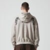 Custom Oversized Gothic Print Full-Zip Hoodie - Style 56C18E - product detail view 2 Custom Oversized Gothic Print Full-Zip Hoodie - Style 56C18E - product detail view 2