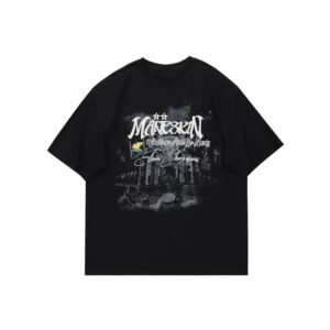 Custom Oversized Graphic Cotton Jersey T-Shirt | VW-DF9C - Style DF9C41