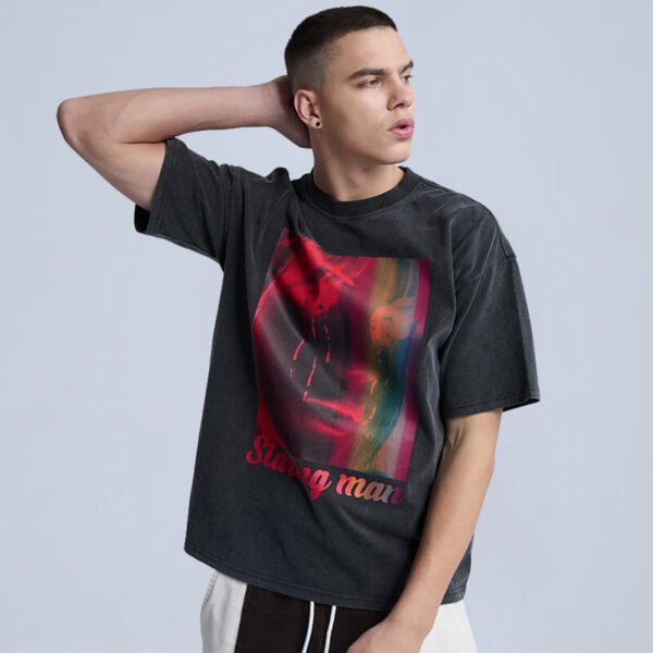 Custom Oversized Graphic Cotton T-Shirt - 14C0 - Style 14C0CA Custom Oversized Graphic Cotton T-Shirt - 14C0 - Style 14C0CA