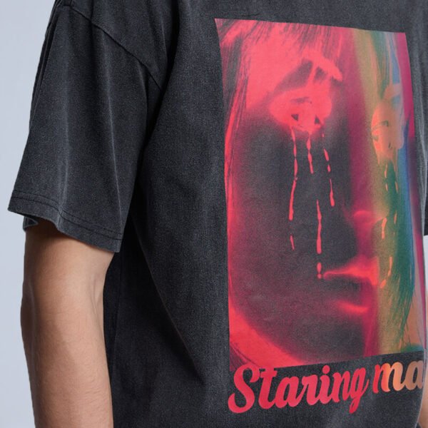 Custom Oversized Graphic Cotton T-Shirt - 14C0 - Style 14C0CA - product detail view 2 Custom Oversized Graphic Cotton T-Shirt - 14C0 - Style 14C0CA - product detail view 2