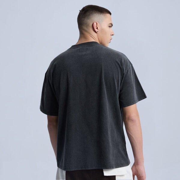 Custom Oversized Graphic Cotton T-Shirt - 14C0 - Style 14C0CA - product detail view 4 Custom Oversized Graphic Cotton T-Shirt - 14C0 - Style 14C0CA - product detail view 4