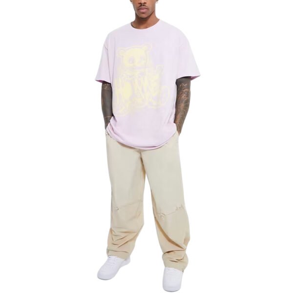 Custom Oversized Graphic Crew Neck T-Shirt - Style 7EEA0B - product detail view 3 Custom Oversized Graphic Crew Neck T-Shirt - Style 7EEA0B - product detail view 3