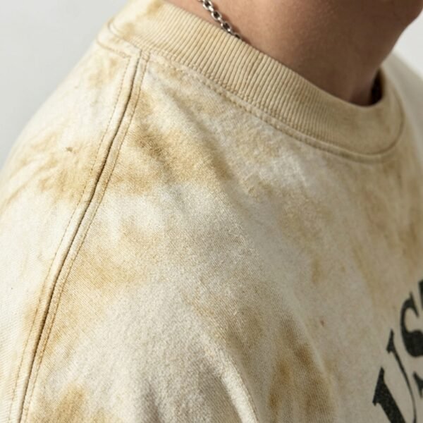 Custom Oversized Graphic Crewneck Sweatshirt - Style 5AB74A - product detail view 4