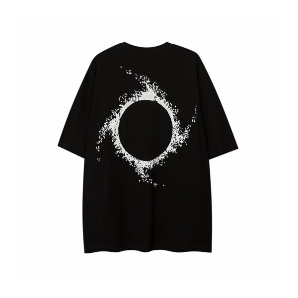Custom Oversized Graphic Crewneck Short-Sleeve Top - Style 475AE2 - product detail view 4 Custom Oversized Graphic Crewneck Short-Sleeve Top - Style 475AE2 - product detail view 4