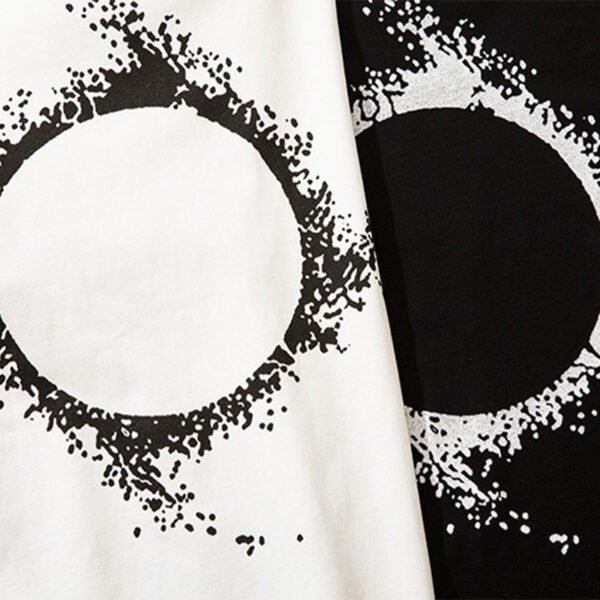 Custom Oversized Graphic Crewneck Short-Sleeve Top - Style 475AE2 - product detail view 7 Custom Oversized Graphic Crewneck Short-Sleeve Top - Style 475AE2 - product detail view 7