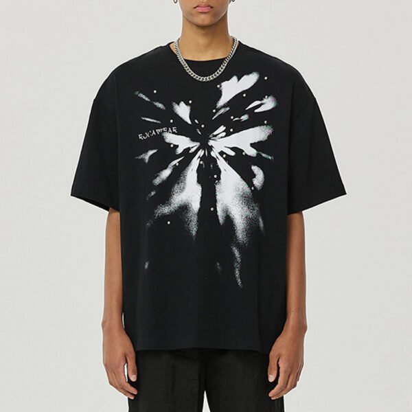 Custom Oversized Graphic Print Streetwear T-Shirt - Style 8E023F Custom Oversized Graphic Print Streetwear T-Shirt - Style 8E023F