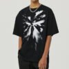 Custom Oversized Graphic Print Streetwear T-Shirt - Style 8E023F - product detail view 2 Custom Oversized Graphic Print Streetwear T-Shirt - Style 8E023F - product detail view 2