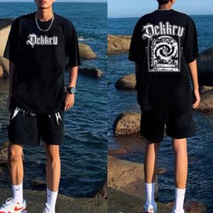 Custom Oversized Graphic Streetwear T-Shirt - Style 736708