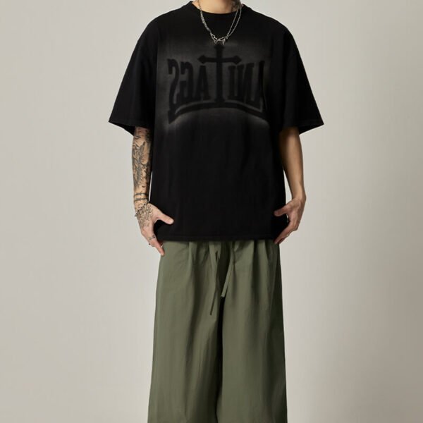 Custom Oversized Short-Sleeve Graphic T-Shirt - Style ED08A7 Custom Oversized Short-Sleeve Graphic T-Shirt - Style ED08A7