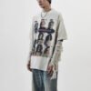 Custom Oversized Graphic T-Shirt for Comfort-First Labeling - Style 1DAD6F - product detail view 3