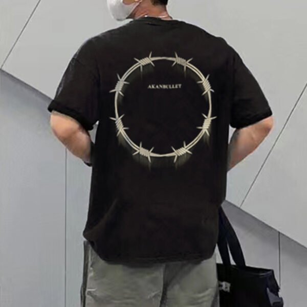 Custom Oversized Graphic T-Shirt - Style 1FDEF6 - product detail view 2 Custom Oversized Graphic T-Shirt - Style 1FDEF6 - product detail view 2