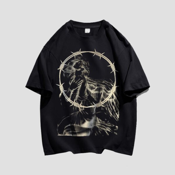 Custom Oversized Graphic T-Shirt - Style 1FDEF6 - product detail view 3 Custom Oversized Graphic T-Shirt - Style 1FDEF6 - product detail view 3