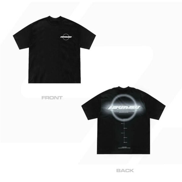 Custom Oversized Graphic Back T-Shirt - Style 6B5BB9 - product detail view 8