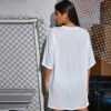 Custom Oversized Graphic Crew Neck T-Shirt - Style ABC6FA - product detail view 7 Custom Oversized Graphic Crew Neck T-Shirt - Style ABC6FA - product detail view 7