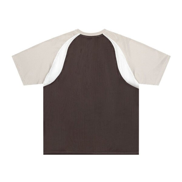 Custom Oversized Brown Graphic T-Shirt - Style B1033F - product detail view 2