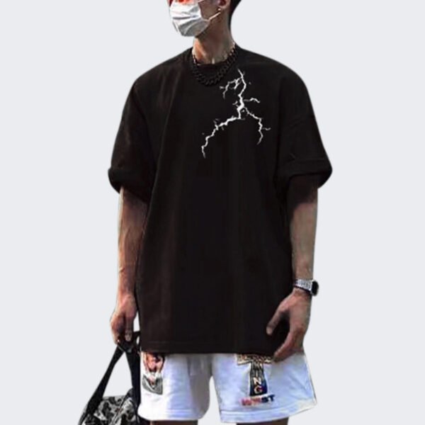 Custom Oversized Graphic T-Shirt with Graded Size Labels - Style 40EC8E - product detail view 6 Custom Oversized Graphic T-Shirt with Graded Size Labels - Style 40EC8E - product detail view 6