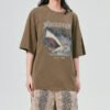 Custom Washed Oversized Graphic T-Shirt - Style EAF409 - product detail view 4 Custom Washed Oversized Graphic T-Shirt - Style EAF409 - product detail view 4