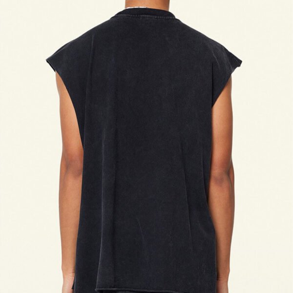 Custom Heavyweight Oversized Sleeveless Tank Top - Style EE9CCD - product detail view 3 Custom Heavyweight Oversized Sleeveless Tank Top - Style EE9CCD - product detail view 3