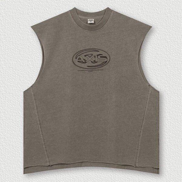 Custom Heavyweight Oversized Sleeveless Tank Top - Style EE9CCD - product detail view 13 Custom Heavyweight Oversized Sleeveless Tank Top - Style EE9CCD - product detail view 13