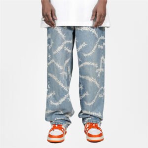 Custom Oversized Jacquard Streetwear Tracksuit | - Style 70E3C5
