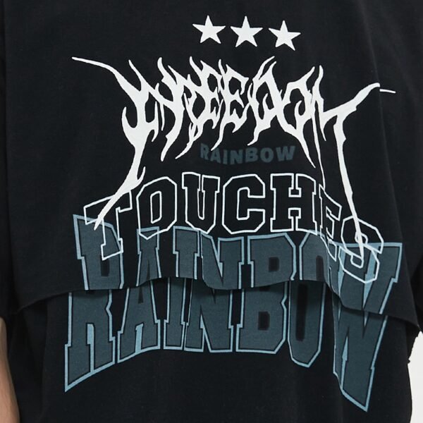 Custom Oversized Layered Graphic Heavyweight T-Shirt - Style 5C94B5 Custom Oversized Layered Graphic Heavyweight T-Shirt - Style 5C94B5