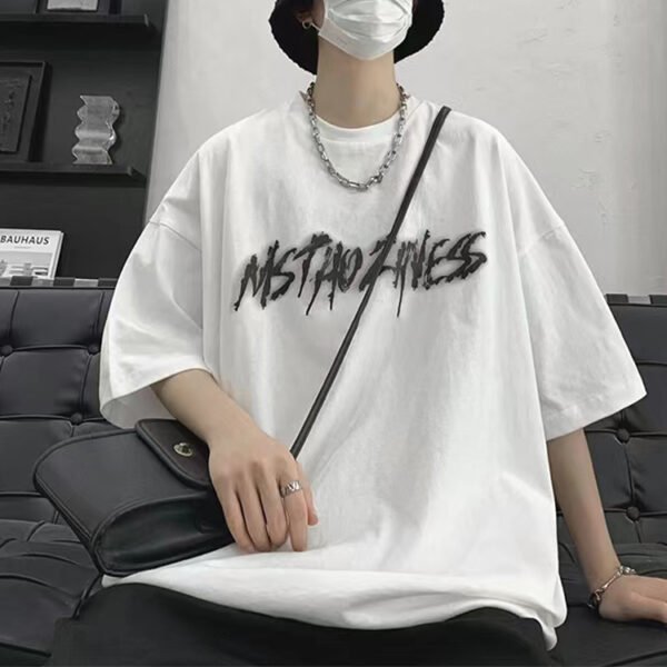 Custom Oversized Letter-Graphic T-Shirt - 7894056 - Style EB179F - product detail view 4 Custom Oversized Letter-Graphic T-Shirt - 7894056 - Style EB179F - product detail view 4