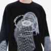 Custom Oversized Long-Sleeve Graphic T-Shirt - Style 40853A - product detail view 2