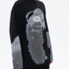 Custom Oversized Long-Sleeve Graphic T-Shirt - Style 40853A - product detail view 6