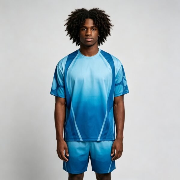 Custom Gradient Oversized Mobility Jersey - Style ED6F88 - product detail view 5
