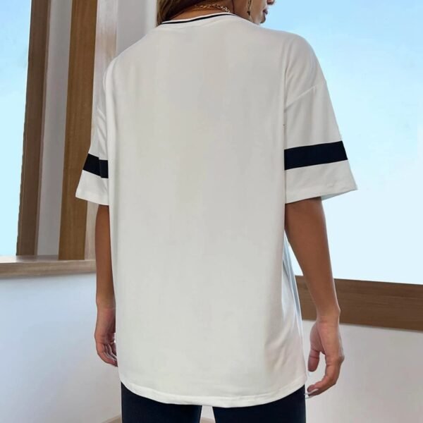 Custom Oversized Number Jersey with Proportional Hem - Style B60613 - product detail view 7