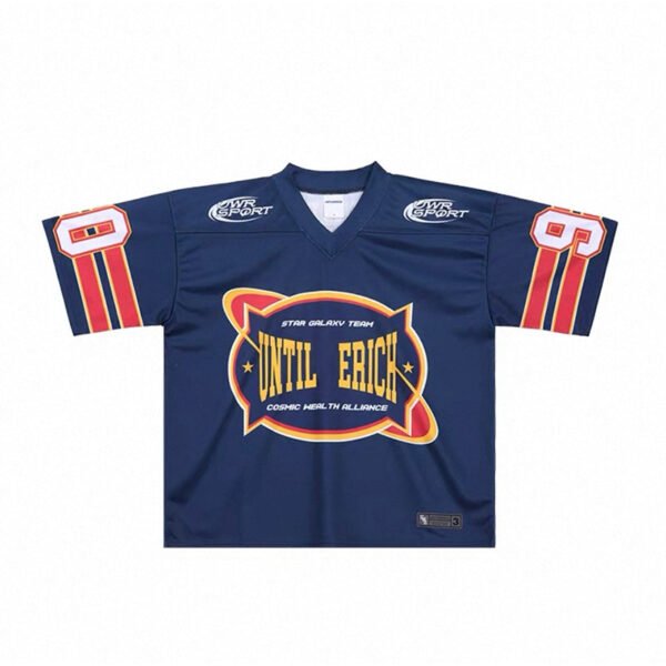 Custom Oversized Number Print Football Jersey - Style 698A30