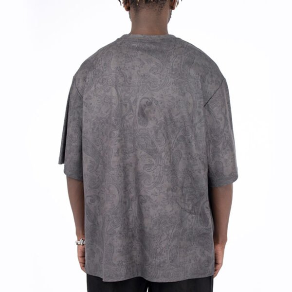 Custom Oversized Paisley Finish T-Shirt - Style 6F9049 - product detail view 2 Custom Oversized Paisley Finish T-Shirt - Style 6F9049 - product detail view 2