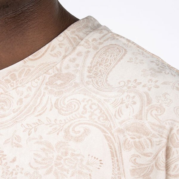 Custom Oversized Paisley Finish T-Shirt - Style 6F9049 - product detail view 7 Custom Oversized Paisley Finish T-Shirt - Style 6F9049 - product detail view 7