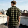 Custom Oversized Plaid Applique Shirt | - Style C1D850 - product detail view 5