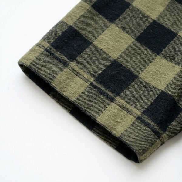 Custom Oversized Plaid Applique Shirt | - Style C1D850 - product detail view 9