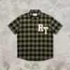 Custom Oversized Plaid Applique Shirt | - Style C1D850 - product detail view 10
