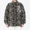 Custom Oversized Plaid Graphic Patch Shirt - Style A0FC14