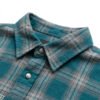 Custom Oversized Teal Plaid Short Sleeve Shirt VW-EE7C - Style EE7CEA - product detail view 5
