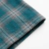 Custom Oversized Teal Plaid Short Sleeve Shirt VW-EE7C - Style EE7CEA - product detail view 7
