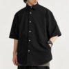 Custom Oversized Polyamide Textured Short-Sleeve Shirt CUS24039121S24 - Style B91668 - product detail view 2 Custom Oversized Polyamide Textured Short-Sleeve Shirt CUS24039121S24 - Style B91668 - product detail view 2