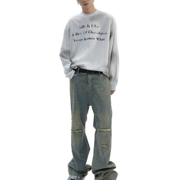 Custom Oversized Portrait Graphic Pullover Hoodie - VW-PH01 - Style CA226A - product detail view 4 Custom Oversized Portrait Graphic Pullover Hoodie - VW-PH01 - Style CA226A - product detail view 4