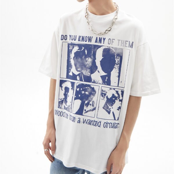 Custom Oversized Poster Graphic T-Shirt - Style 46807A