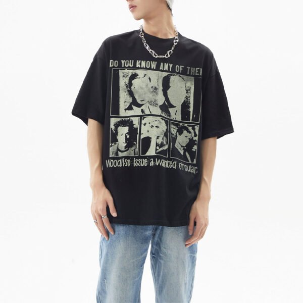 Custom Oversized Poster Graphic T-Shirt - Style 46807A - product detail view 6