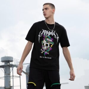 Custom Oversized Screen Print T-Shirt | - Style 076A3F