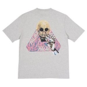 Custom Oversized Skeleton Graphic T-Shirt - Style 3DE941