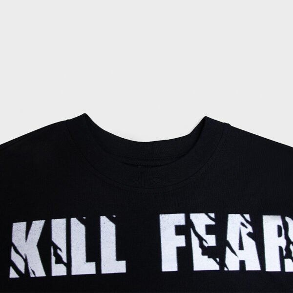 Custom Oversized Skull Newspaper Graphic T-Shirt - Style 1F1CD1 - product detail view 3 Custom Oversized Skull Newspaper Graphic T-Shirt - Style 1F1CD1 - product detail view 3