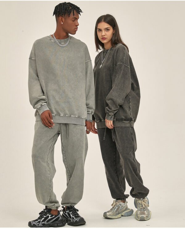 Custom Snow-Washed Oversized Terry Sweatshirt 2319 - Style 41CC9E - product detail view 15 Custom Snow-Washed Oversized Terry Sweatshirt 2319 - Style 41CC9E - product detail view 15