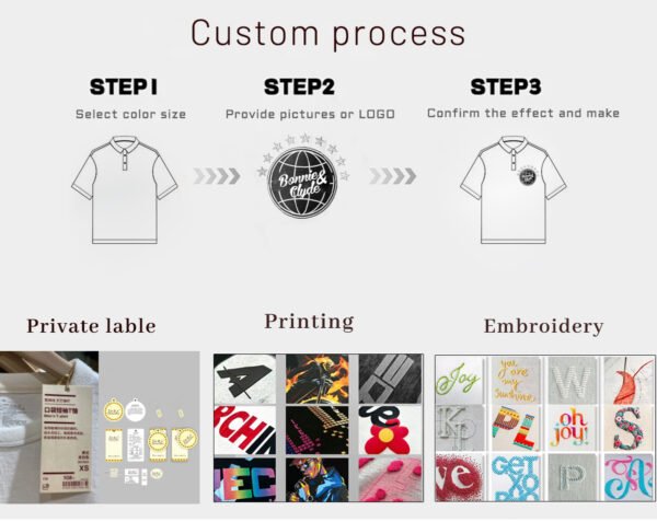 Custom Oversized Unisex Polo Shirt ZW986 - Style C3BE10 - product detail view 8 Custom Oversized Unisex Polo Shirt ZW986 - Style C3BE10 - product detail view 8